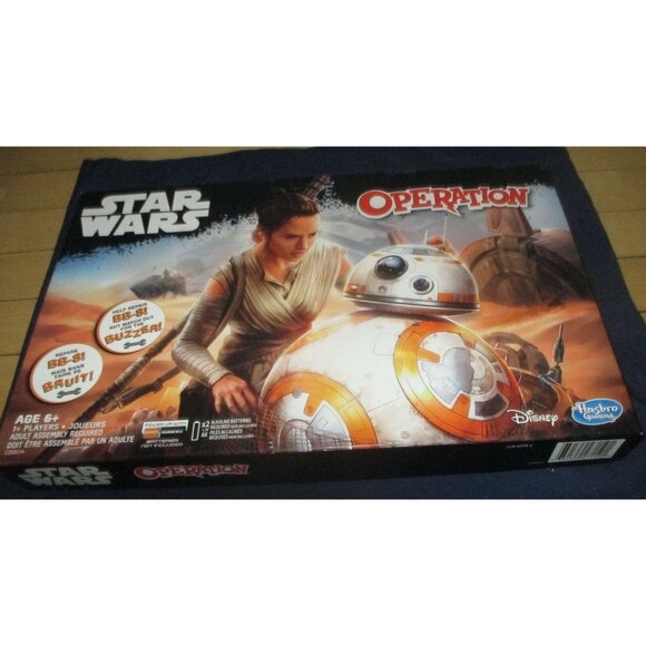 Star Wars BB-8 Edition Operation Game Board game (2016) (works good !) - Picture 1 of 3
